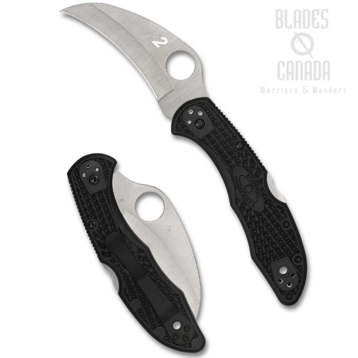 Spyderco Tasman Salt 2 Folding Knife, H2 Steel, FRN Black, C106PBK2 (image for) Spyderco Tasman Salt 2 Folding Knife, H2 Steel, FRN Black, C106PBK2